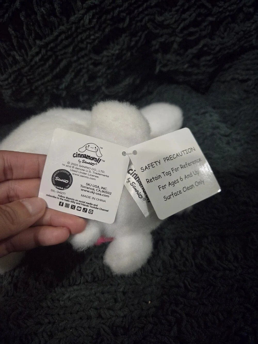 Sanrio Cinnamoroll Plush NWT
